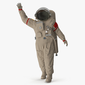 3D model China Feitian Space Suit Rigged for Maya