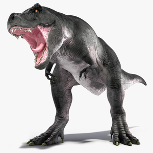 3D model T Rex Roar Pose