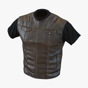 3D model Biker Vest Generic 2