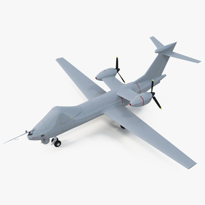 3D BAe Systems Mantis Unmanned Aircraft