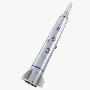 Two Stage Ballistic Missile Taepodong 2 3D model