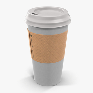 To Go Cup With Sleeve Generic 3D model