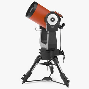 Telescope 16 Inch with Tripod 3D model