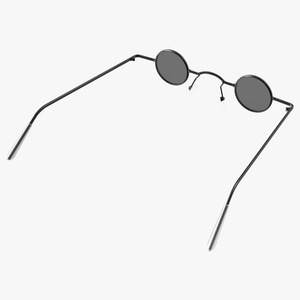 3D model Unisex Vintage Rock Punk Sunglasses