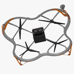 3D model Delivery Cargo Drone