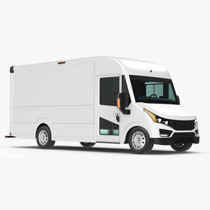 3D model Electric Delivery Vehicle