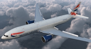 3D Boeing 777 Freighter British Airways