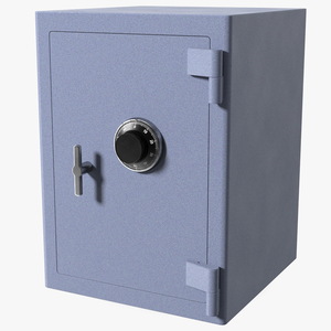 Analog Fire Proof Safe 3D