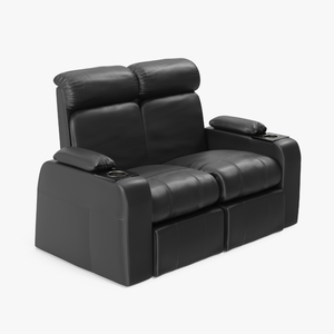 3D model Armchair for Cinema Black