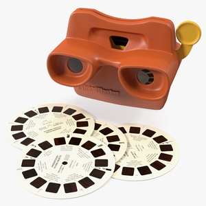 3D model Vintage View-Master with Reels