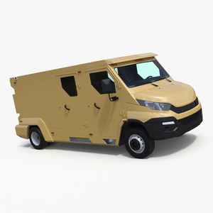 Armored Transport Car Sandy 3D