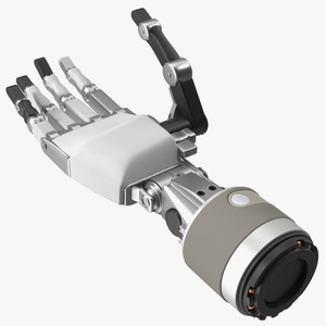 3D model Mechanical Arm Rigged for Cinema 4D