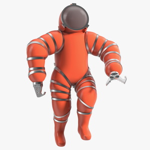 3D Deep Sea Diving Suit Rigged for Cinema 4D