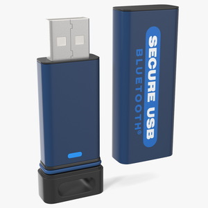 3D model Bluetooth Secure USB 32GB Open