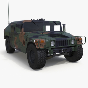 3D model Military Off Road Utility Vehicle Humvee