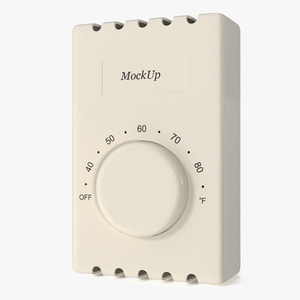 Thermostat Mockup 3D