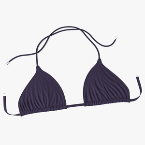 Triangle Bikini Top 3D model