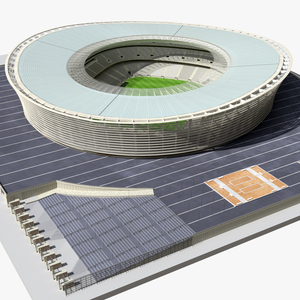 Stadium Cape Town Green Point 3D model