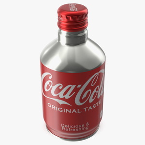 3D model Coca-Cola Aluminum Bottle