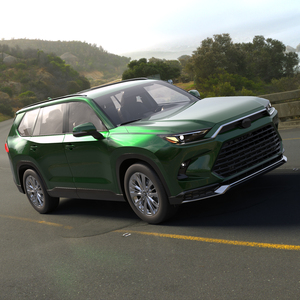 Generic SUV Car Green Colored 3D model