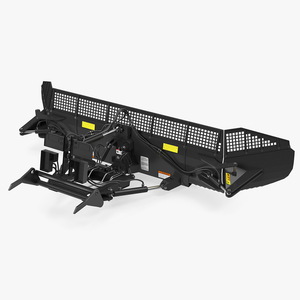 3D model Snowplow Rigged