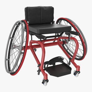 3D model All Court Sports Wheelchair Generic