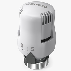 3D Thermostatic Radiator Head Ecocal model