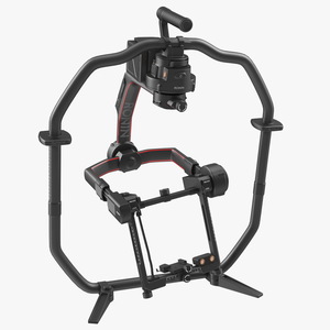 3D DJI Ronin 2 Camera Stabilizer Rigged