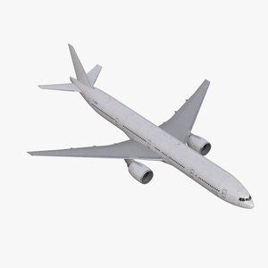 Boeing 777 300 Generic Rigged 3D model