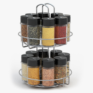 3D Spice Rack Organizer Round