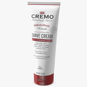 3D Shaving Cream Cremo Original model