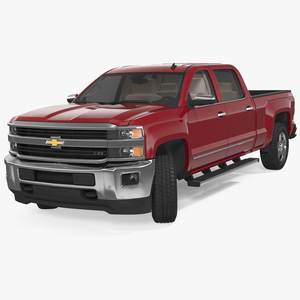 3D Chevrolet Silverado 2015 Rigged