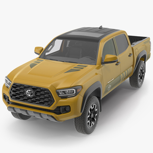 3D Toyota Tacoma TRD Off Road Bronze 2021 model