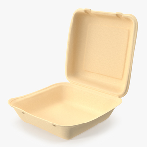 3D Bagasse Food Box