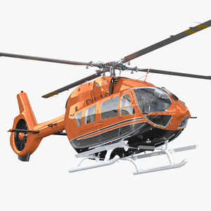 Airbus Helicopters H145 with Interior 3D