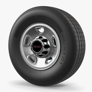 3D model GMC Savana Van Wheel