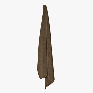 3D Hanging Bathroom Towel Brown model