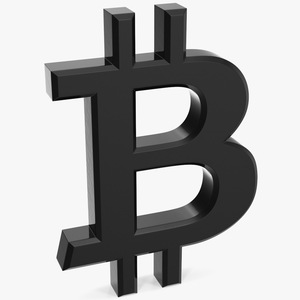 Bitcoin Symbol Plastic 3D