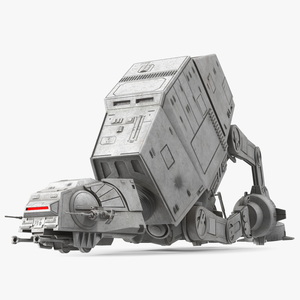 Grunge Broken AT-AT Star Wars 3D model