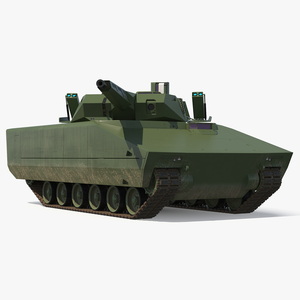 3D model New Generation Tracked Infantry Fighting Vehicle Rigged