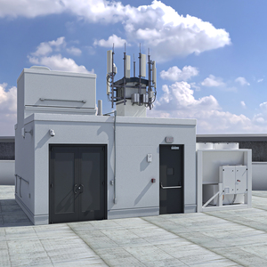 3D model Commercial Building Rooftop Air Conditioning Units Equipment