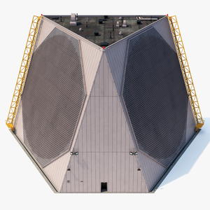 UEWR Early Missile Warning Radar 3D