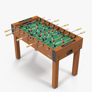 3D Portable Mini Foosball Table model