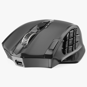 Wireless Gaming Mouse Reddragon IMPACT ELITE 3D model