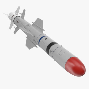 3D model AGM UGM RGM 84 Harpoon Anti Ship Missile