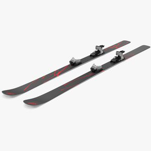 3D Snow Skis 4