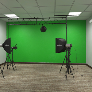 Photo and Video Production Studio Setup 3D model