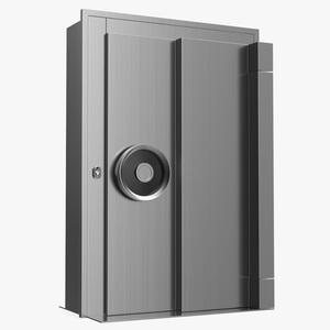 3D Vault Door with Biometric FingerLock