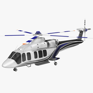 3D Corporate Helicopter Generic model