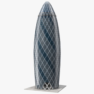 3D Commercial Skyscraper 30 St Mary Axe